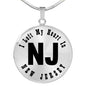 Heart In New Jersey v01 - Luxury Necklace