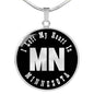 Heart In Minnesota v02 - Luxury Necklace