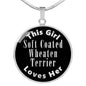 Soft Coated Wheaten Terrier v2s - Luxury Necklace