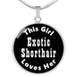 Exotic Shorthair v2 - Luxury Necklace