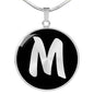 Initial M v2b - Luxury Necklace