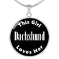 Dachshund v2 - Luxury Necklace