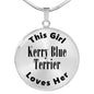 Kerry Blue Terrier - Luxury Necklace