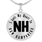 Heart In New Hampshire v01 - Luxury Necklace