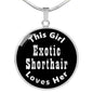Exotic Shorthair v3 - Luxury Necklace