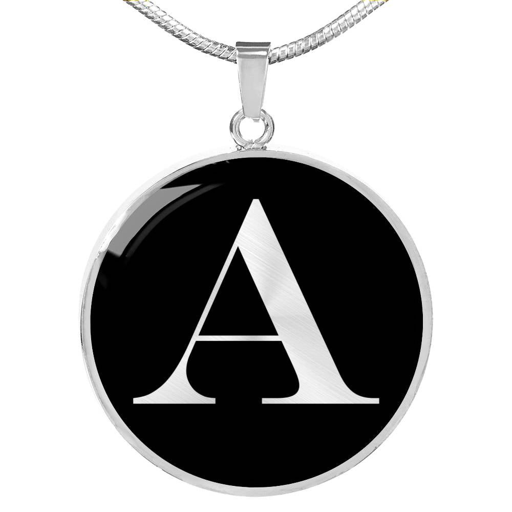 Initial A v2a - Luxury Necklace