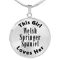 Welsh Springer Spaniel - Luxury Necklace
