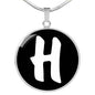 Initial H v3b - Luxury Necklace