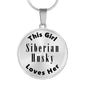 Siberian Husky - Luxury Necklace