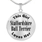 Staffordshire Bull Terrier - Luxury Necklace