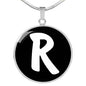 Initial R v3b - Luxury Necklace
