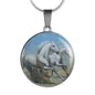 Running Horses - Luxury Necklace