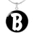 Initial B v3b - Luxury Necklace