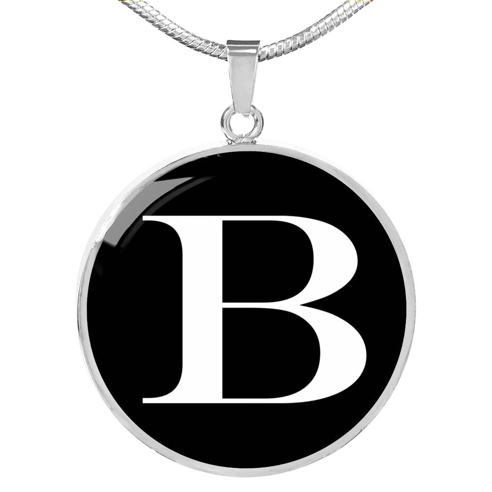 Initial B v3a - Luxury Necklace