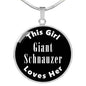 Giant Schnauzer v2 - Luxury Necklace