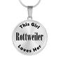 Rottweiler - Luxury Necklace