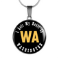 Heart In Washington - Luxury Necklace