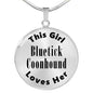 Bluetick Coonhound - Luxury Necklace