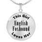English Foxhound - Luxury Necklace