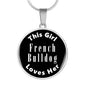 French Bulldog v2 - Luxury Necklace