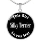 Silky Terrier v2 - Luxury Necklace