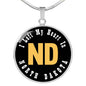 Heart In North Dakota - Luxury Necklace