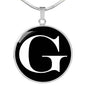 Initial G v3a - Luxury Necklace