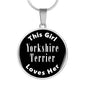 Yorkshire Terrier v2 - Luxury Necklace