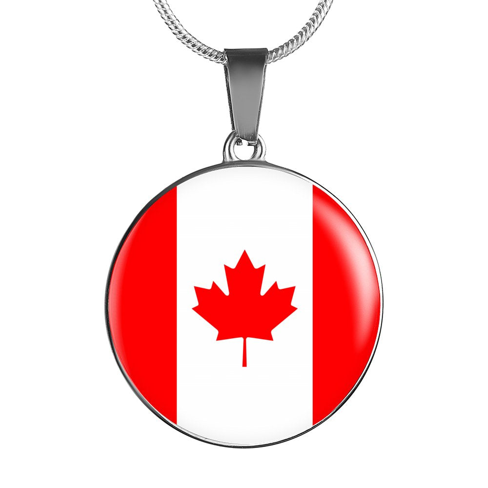 Canadian Flag - Luxury Necklace