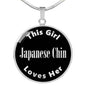 Japanese Chin v2s - Luxury Necklace