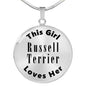 Russell Terrier - Luxury Necklace
