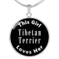 Tibetan Terrier v2s - Luxury Necklace