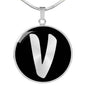 Initial V v2b - Luxury Necklace