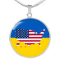 Ukrainian-American - Luxury Necklace