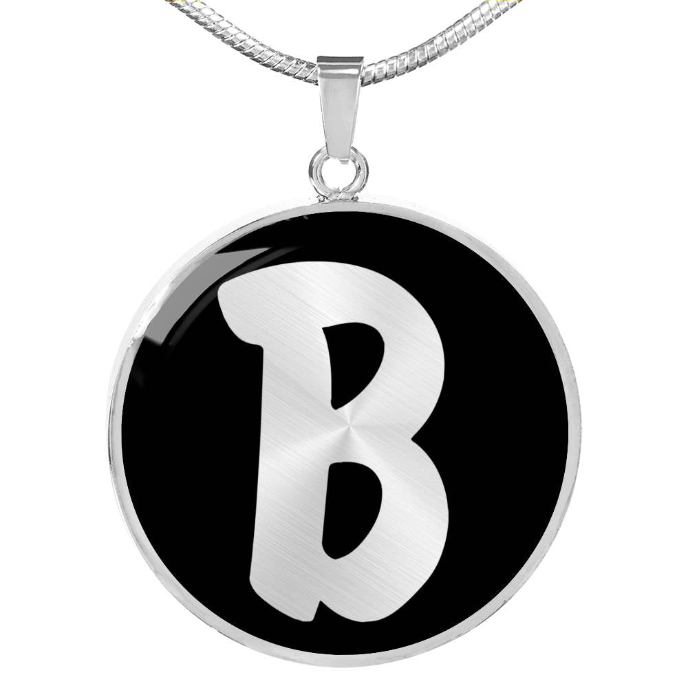 Initial B v2b - Luxury Necklace