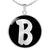 Initial B v2b - Luxury Necklace