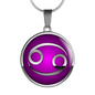 Zodiac Sign Cancer v2 - Luxury Necklace