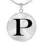 Initial P v1a - Luxury Necklace