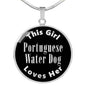 Portuguese Water Dog v2s - Luxury Necklace
