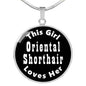 Oriental Shorthair v2 - Luxury Necklace