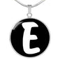Initial E v3b - Luxury Necklace