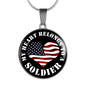 My Heart Belongs To A Soldier - Luxury Necklace