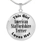 American Staffordshire Terrier - Luxury Necklace
