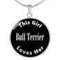 Bull Terrier v2s - Luxury Necklace
