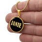 Janie v02 - 18k Gold Finished Luxury Necklace