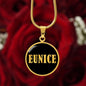 Eunice v02 - 18k Gold Finished Luxury Necklace