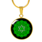 Heart Chakra (Anahata) - 18k Gold Finished Luxury Necklace