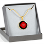 Root Chakra (Muladhara) - 18k Gold Finished Luxury Necklace