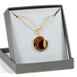 My Son Is A Firefighter - 18k Gold Finished Luxury Necklace
