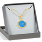Throat Chakra (Vishuddha) v2 - 18k Gold Finished Luxury Necklace